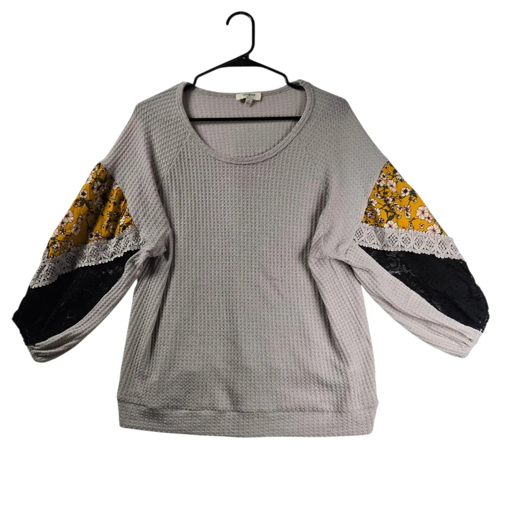 Umgee Waffle Knit‎ Top
